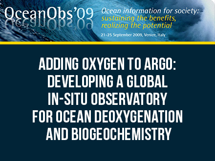 A Framework for Ocean Observing