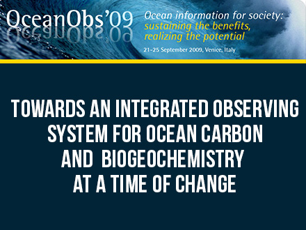 Towards an Integrated Observing System for Ocean Carbon and Biogeochemistry at a Time of Change